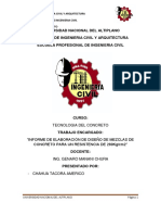 Informe Tecnologia Del Concreto Chahua