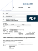 SEC Rigging Order Form: Event: Date: Stand Number: Hall No