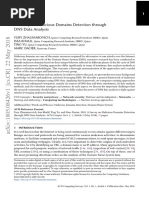 A Survey On Malicious Domains Detection Through DNS Data Analysis