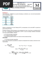 U.M.S.A: Practica No. 2 Refinacion Del Petroleo