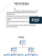 Types of Printers