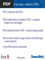 Section 534 Key Areas - Selection of SPDS: © Furse, 2011