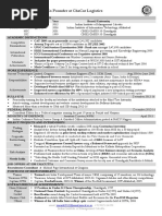 CV Sample