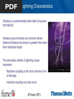 Lightning Characteristics: © Furse, 2011