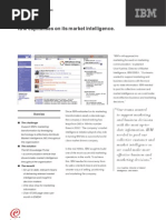 Case Ibm Capitalises On Its Market Intelligence