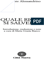 Quale Ricco Si Salvera - Clemente Alessandrino