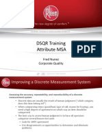 Attribute MSA Training