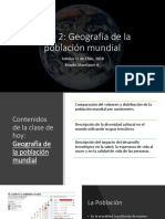 Clase 2 Geografía de La Pob - Mundial