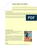 Fundamentos Básicos Del Voleibol