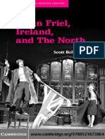 (Cambridge Studies in Modern Theatre) Scott Boltwood-Brian Friel, Ireland, and The North-Cambridge University Press (2007)