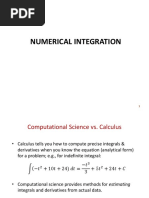 Numerical Integration 