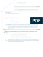 Estudos Disciplinares X - Questões