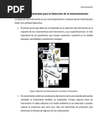 1.4 Principios Generales para La Selección de La Instrumentación LISTO