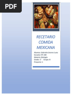 Tarea Recetario