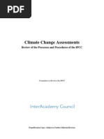 Climate Change Assessments, Review of The Processes & Procedures of The IPCC