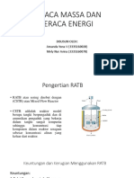 Neraca Massa Dan Neraca Energi