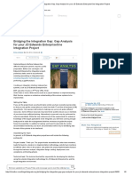 Bridging The Integration Gap - Gap Analysis For Your JD Edwards EnterpriseOne Integration Project