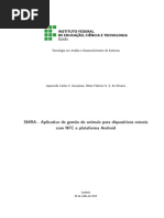 SMRA - Aplicativo de Gestão de Animais para Dispositivos Móveis Com NFC e Plataforma Android