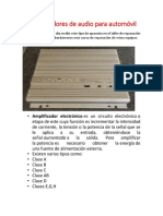 Amplificadores de Audio para Automóvil PDF