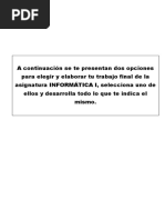 Trabajo Final Asignatura INFormatica-101