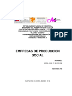 Modelo de Produccion Endogeno y Las EPS