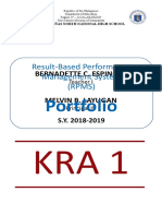 Result-Based Performance Management System (RPMS) : Portfolio