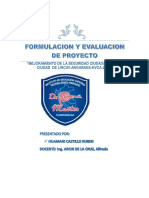 Mejoramiento de Seguridad Ciudadana