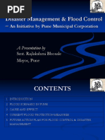 Disaster Management & Flood Control - : An Initiative by Pune Municipal Corporation