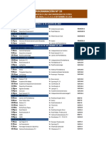 Programación de Liga