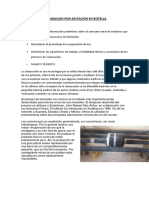 Cianuracion Por Agitación en Botella