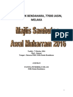 Kertas Kerja Sambutan Awal Muharram