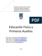 Ensayo - EF y Primeros Auxilios 