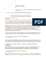 Chanroblesvirtuallawlibrary: Negotiation by Indorsement and Delivery 1. Definition