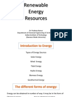 Introduction Renewal Energy Resources (IIT-BHU)