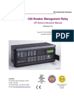 C60 Breaker Management Relay: UR Series Instruction Manual