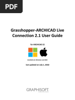 Grasshopper-ARCHICAD Live Connection 2.1 User Guide