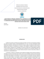 Semejanzas y Diferencias Entre "La Enseñanza de Las Teorías de La Comunicación en La Carrera de Ciencias de La Comunicación Social