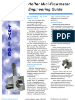 MF Series For Low Flow Applications Bearing Selection