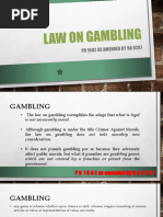 Report On Gambling