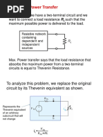 Maximum Power Transfer