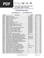 LISTA MOBYLETTE Outubro 2010