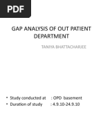 Gap Analysis of Out Patient Department: Taniya Bhattacharjee