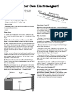 Electromagnet Activity