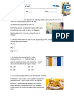 Teste 5.º Ano Maio - Matemática