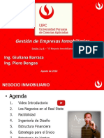 Gestión de Empresas Inmobiliarias 2018-2 - Sesión 3 y 4 PDF