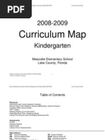 Curriculum Map KDG