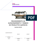 Procedimiento de Productos Quimicos