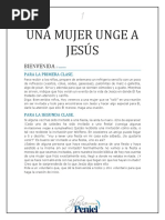 Lección 4 - Una Mujer Unge A Jesús