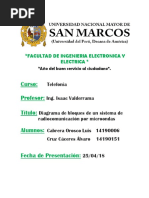 Diagrama de Bloques Microondas