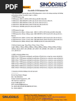 Sinodrills DTH Hammer Bits, DTH Hammer, DTH Bits, DTH Drill Rods, ODEX, Symmetirx